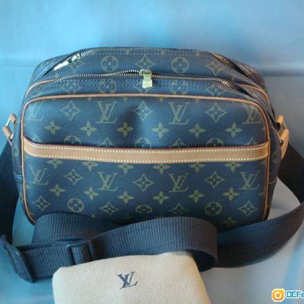 Louis Vuitton (LV) Reporter PM Monogram 男女合用 單肩袋 相機袋