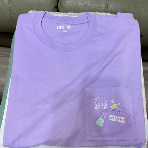 Uniqlo 名偵探柯南 短袖Tee Detective Conan GRAPHIC T-SHIRTS