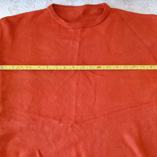全新橙色針織衫上衣 毛衣 長袖衫 襯衫 襯衣