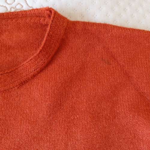 全新橙色針織衫上衣 毛衣 長袖衫 襯衫 襯衣