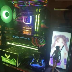 第 10代 Intel® Core™ i9 處理器 台式水冷電腦主機 頂配32G DDR4 ，4G 遊戲獨顯，...