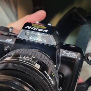 Nikon F401S film camera with 35-70mm lens speedlight sb23