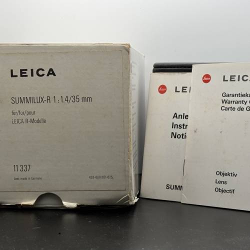 Leica 35/1.4 Summilux R ROM