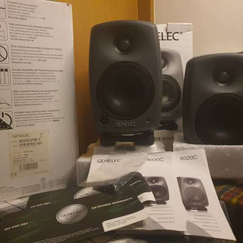 GENELEC 專業監聽喇叭 8020C Studio Monitor jbl bose kef adam oyaide yamaha rol...