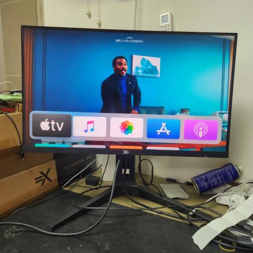 全新遊戲電競高刷率170Hz新電腦螢幕27‘’吋進口X=