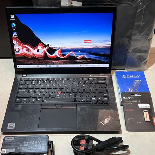 真95%新 Lenovo Thinkpad X13, 10代 i7-10510U, 16GB RAM, 新512G SSD, Win10 Home,...