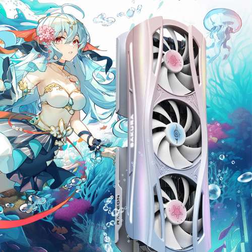 樱瞳珍珠水妖RX 9070XT 16G D6 Atlantis OC 4K