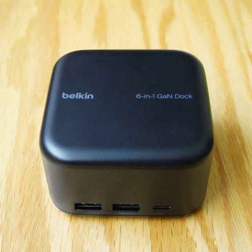 Belkin Connect USB-C 6-in-1 Core GaN Dock 6 合 1 核心 GaN 擴展基座 130W