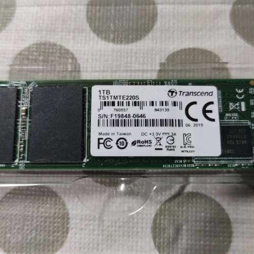 Transcend 220S PCIe M.2 SSD 1TB (TS1TMTE220S)