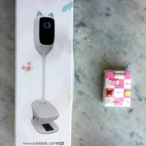 $150 全新 未開封 Yanmi 炎米智能嬰兒監護 (2K) XVV-3013S-BM-C1