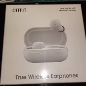 全新 ITFIT 真無線耳機 T10 , ITFIT True Wireless Earbuds T10