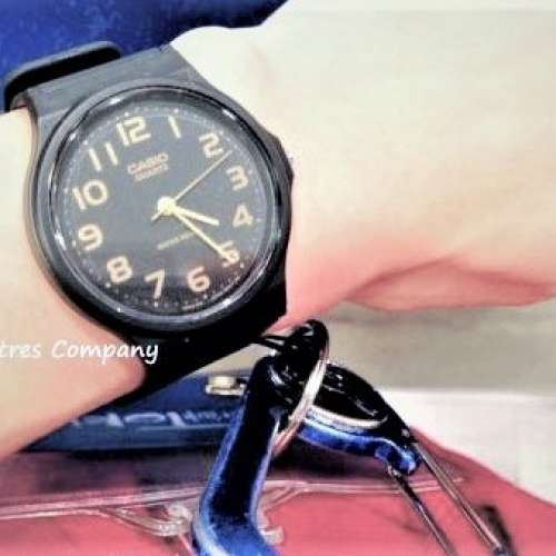 Montres Company 香港註冊公司(32年老店) 卡西歐 CASIO 黑金色 MQ-24 MQ-24-1 MQ-2...