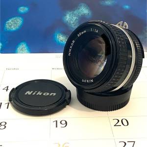 （請看內文）Nikon 經典大光圈人文視角鏡頭 Ais Ai-s 50mm F1.4 F/1.4 最後期鍍膜