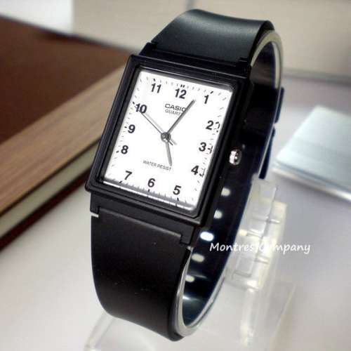 Montres Company 香港註冊公司(32年老店) 卡西歐 CASIO 黑白色 MQ27 MQ-27 MQ-27-7...