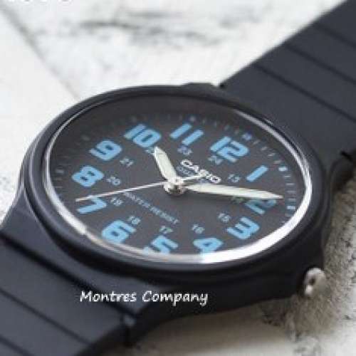 Montres Company 香港註冊公司(32年老店) 卡西歐 CASIO 藍黑色 MQ71 MQ-71 MQ-71-2...