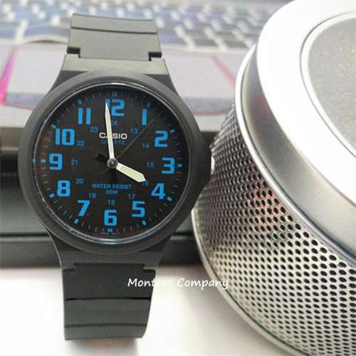 Montres Company 香港註冊公司(32年老店) 卡西歐 CASIO 藍黑色 MQ71 MQ-71 MQ-71-2...