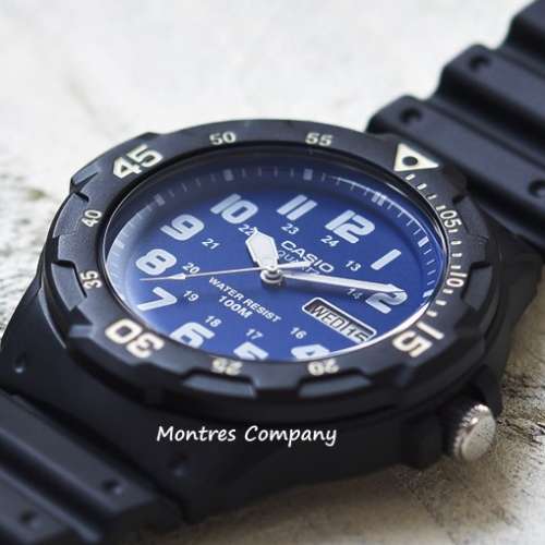 Montres Company 香港註冊公司(32年老店) 卡西歐 CASIO 旋轉計時錶圈 MRW200 MRW-2...