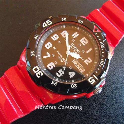 Montres Company 香港註冊公司(32年老店) 卡西歐 CASIO 旋轉計時錶圈 MRW200 MRW-2...