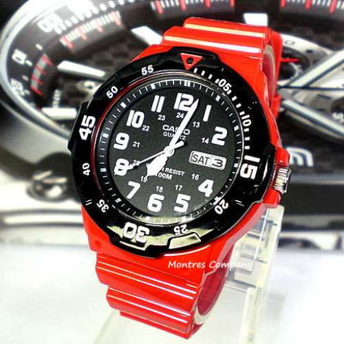Montres Company 香港註冊公司(32年老店) 卡西歐 CASIO 旋轉計時錶圈 MRW200 MRW-2...