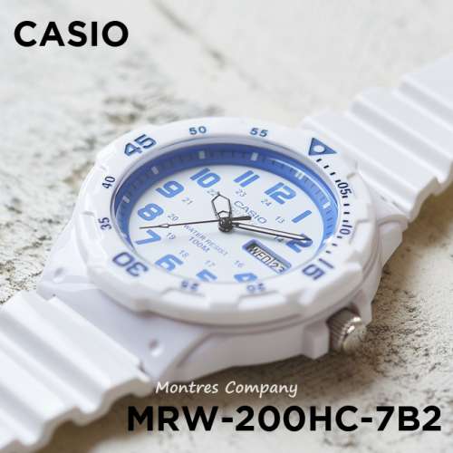 Montres Company 香港註冊公司(32年老店) 卡西歐 CASIO 旋轉計時錶圈 MRW200 MRW-2...