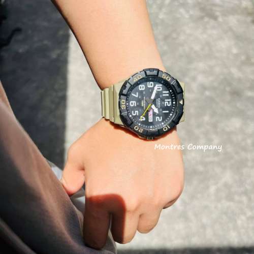 Montres Company 香港註冊公司(32年老店) 卡西歐 CASIO 旋轉計時錶圈 MRW210 MRW-2...