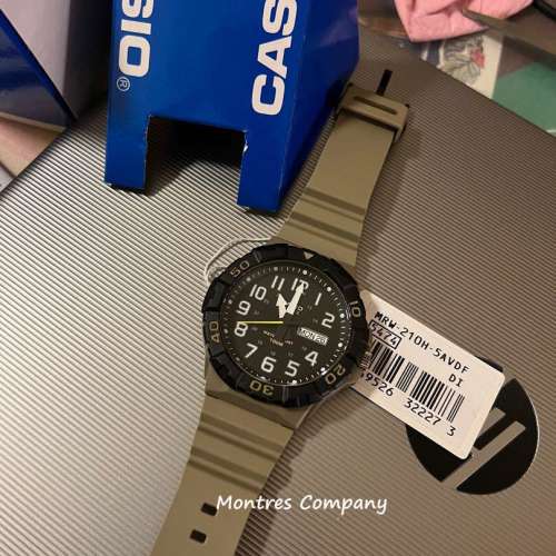 Montres Company 香港註冊公司(32年老店) 卡西歐 CASIO 旋轉計時錶圈 MRW210 MRW-2...