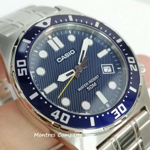 Montres Company 香港註冊公司(32年老店) 卡西歐 CASIO 不鏽鋼錶帶 MTD MTD135 MTD...