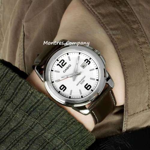 Montres Company 香港註冊公司(32年老店) 卡西歐 CASIO 防水 真皮錶帶 MTP MTP1314...