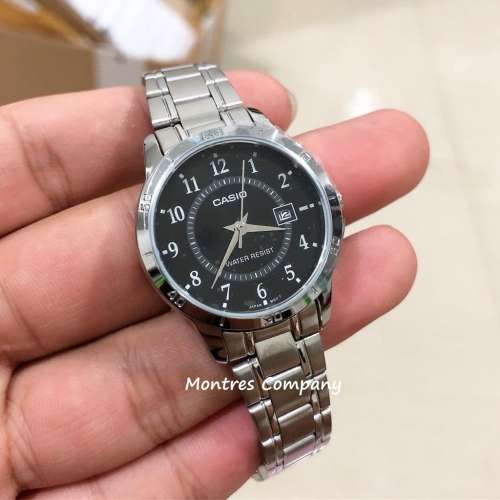 Montres Company 香港註冊公司(32年老店) 卡西歐 CASIO 情侶錶 不鏽鋼錶帶 MTP-V00...