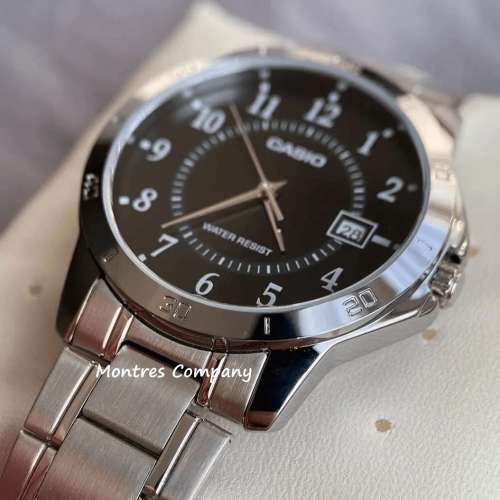 Montres Company 香港註冊公司(32年老店) 卡西歐 CASIO 情侶錶 不鏽鋼錶帶 MTP-V00...