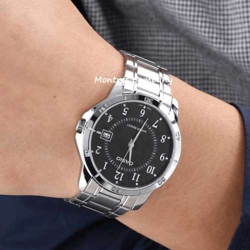 Montres Company 香港註冊公司(32年老店) 卡西歐 CASIO 情侶錶 不鏽鋼錶帶 MTP-V00...