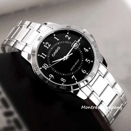 Montres Company 香港註冊公司(32年老店) 卡西歐 CASIO 情侶錶 不鏽鋼錶帶 MTP-V00...