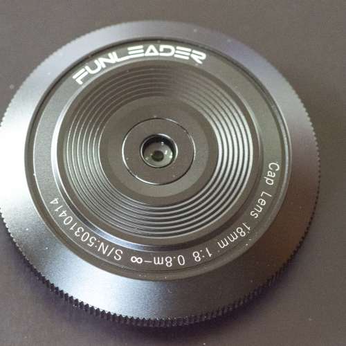FUNLEADER Cap Lens 18mm f/8 超廣角鏡頭 For Z Mount