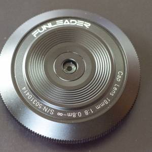 FUNLEADER Cap Lens 18mm f/8 超廣角鏡頭 For Z Mount
