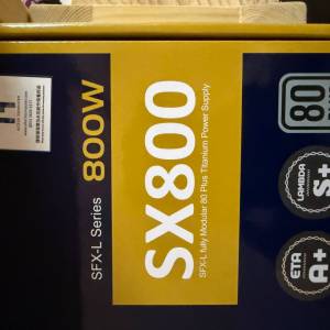 SilverStone SX800 SFX-L 800W 80 plus titanium fully modular PSU 火牛 鈦金級 N...