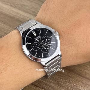 Montres Company 香港註冊公司(32年老店) 卡西歐 CASIO 情侶裝 不鏽鋼錶帶 MTPV300...