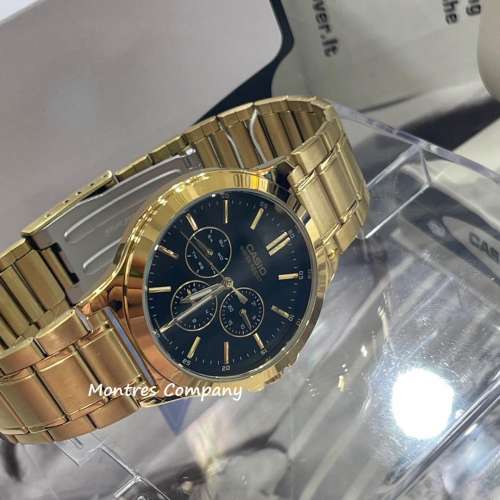 Montres Company 香港註冊公司(32年老店) 卡西歐 CASIO 不鏽鋼錶帶 防水 MTPV300 M...