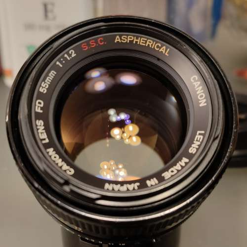 Objectif Canon FD SSC 55mm F/1.2 Asphérique - Monture FD, Occasion Très Bon état