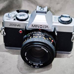minolta XG-A + 50/2 MD 美能達 XGA 50mm 50 菲林 膠片 film camera
