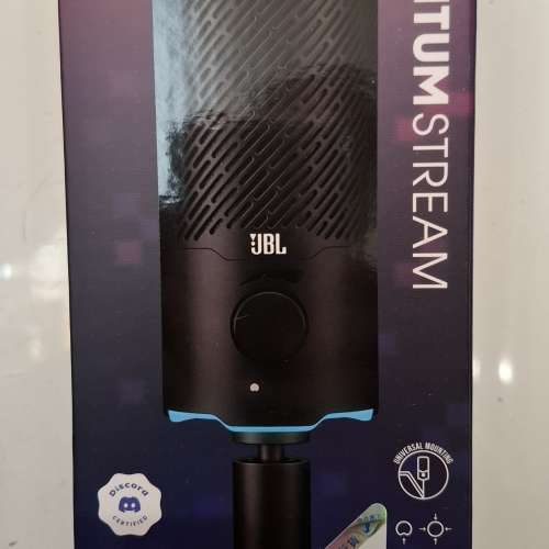 全新JBL Quantum Stream 麥克風