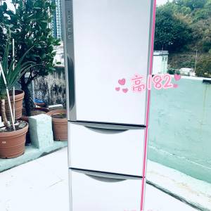 雪櫃 三門 大容量 可自動制冰 R-SG37BPH 白珍珠色 100%正常 九成新以上 包送貨安裝 ...