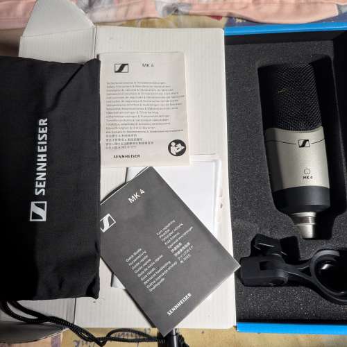 Sennheiser MK4 MK 4 Condenser Microphone 錄音室電容麥克風