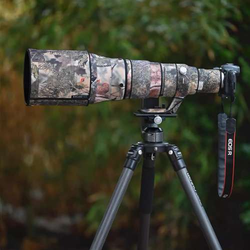 For Canon RF 600mm F4 L is USM 鏡頭保護炮衣 - Green Jungle Camo #34 綠色叢林...