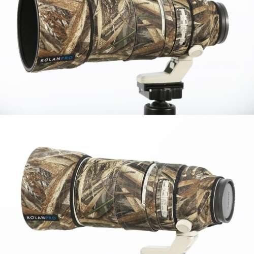 For Sony FE 100-400 f/4.5-5.6 GM OSS 防水炮衣 - Grass Camouflage 枯葉迷彩 #9