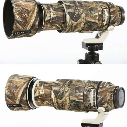 For Sony FE 100-400 f/4.5-5.6 GM OSS 防水炮衣 - Grass Camouflage 枯葉迷彩 #9