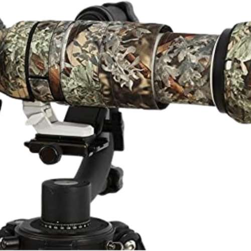 For Sony FE 100-400 f/4.5-5.6 GM OSS 防水炮衣 - Green Jungle Camouflage 綠色叢...