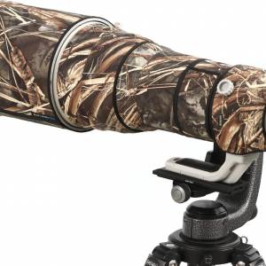 For Canon EF 600mm f/4L IS III USM 防水炮衣 - Grass Camouflage #9 枯葉迷彩 #9
