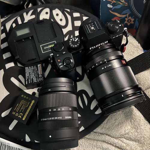 FUJIFILM X-S10 連 副廠鏡