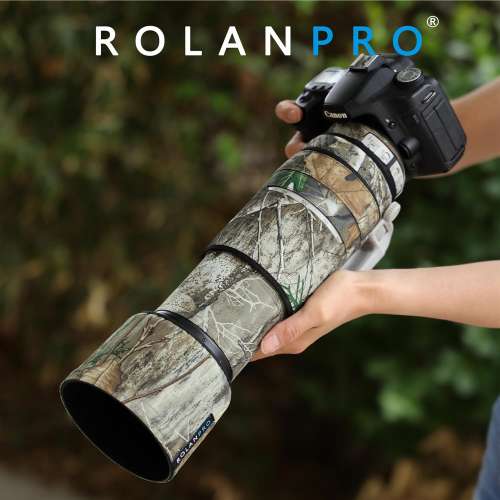 ROLANPRO Lens Protection Camouflage Coat For CANON EF 100-400mm f/4.5-5.6L IS II
