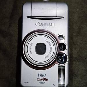 canon PRIMA zoom 80U 38-80mm 佳能 38mm 80mm 膠片 菲林 film camera